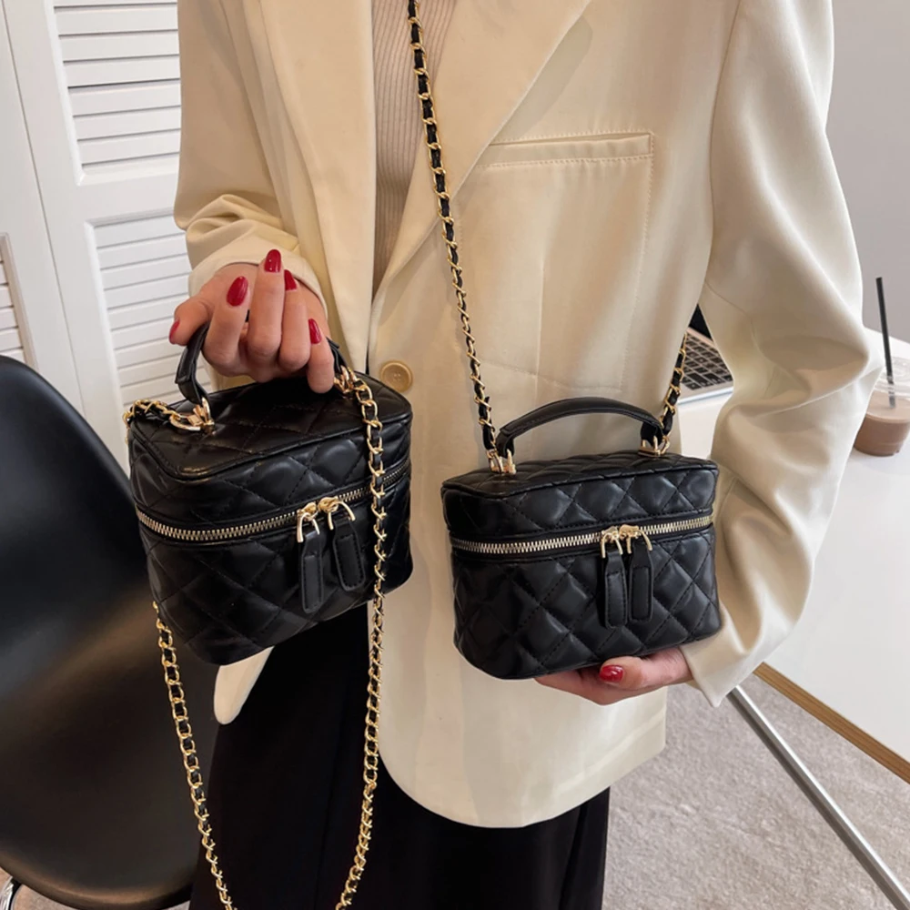 Luxury Bags Sling - 럭셔리 미니 박스 크로스 바디 가방