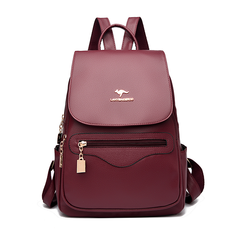 Luxury High Quality Bags - 2026 새로운 여성 고품질 가죽 배낭