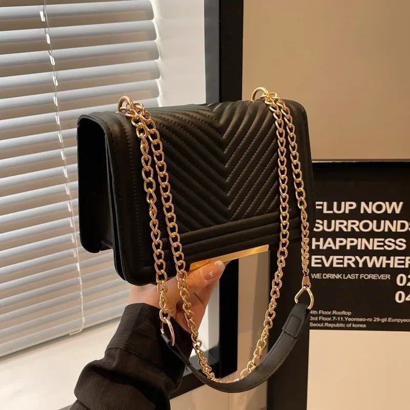 Luxury Bags Sling - 여성용 Pu 가죽 슬링 핸드 메신저