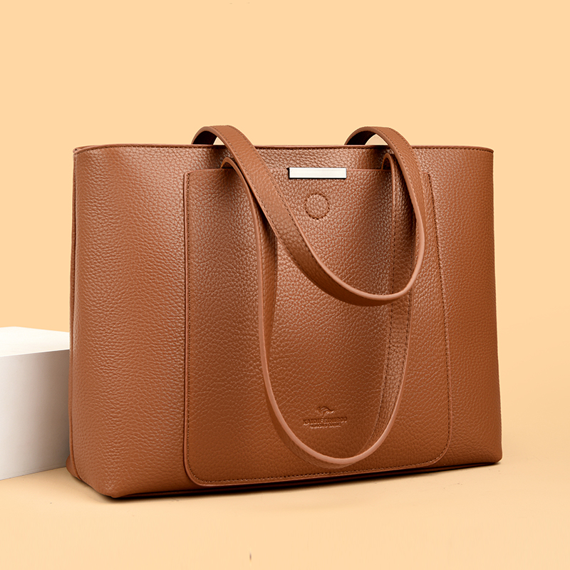Luxury Bags Laptop - 정품 브랜드 소프트 PU 가죽 핸드백