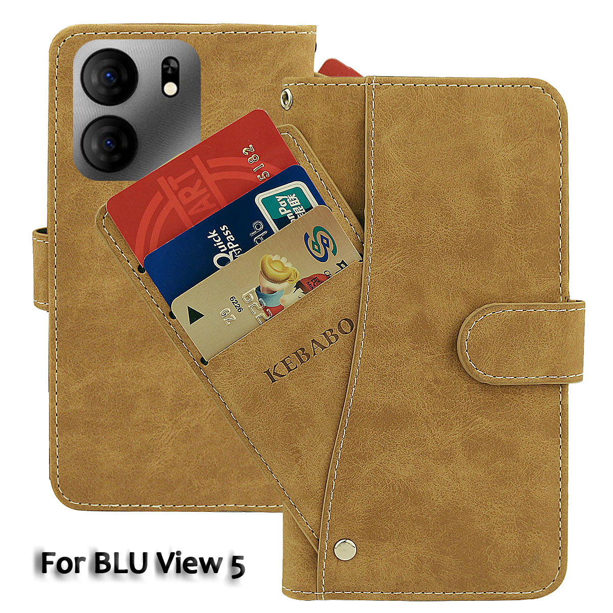Luxury Bags Quotes - 빈티지 가죽 지갑 BLU 볼드 K10