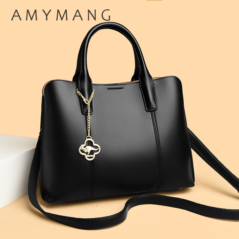 Luxury Bags Level - 명품 고급 소프트 PU 가죽 크로스백