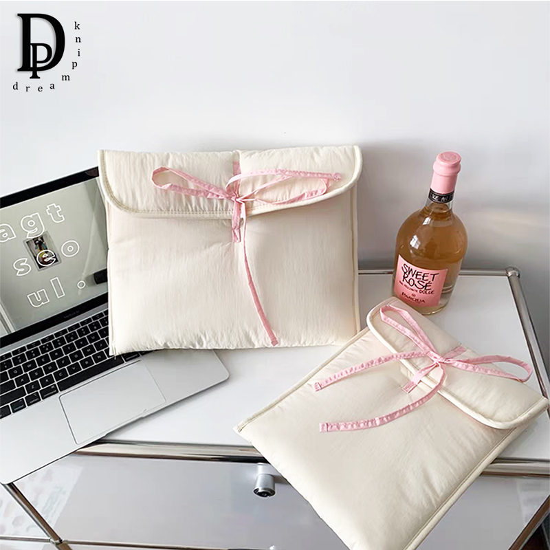 Luxury Bags Laptop - 여성용 퀼트 럭셔리 노트북 가방, 나비매듭