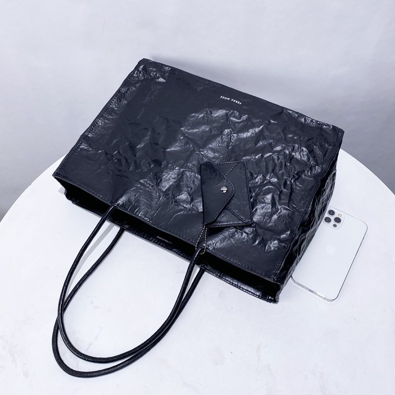여성을위한 한국 캐주얼 크래프트 종이 토트 백 럭셔리  - Luxury Bags Made 리뷰 및 가격