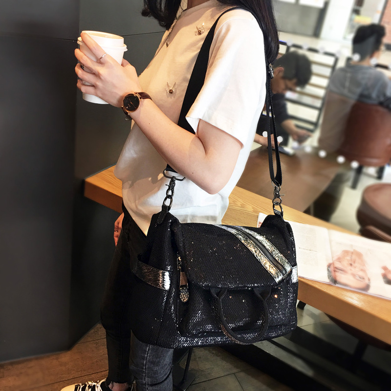 여성용 나일론 스팽글 백팩, 하이 퀄리티 숙녀 크로스바 - Luxury High Quality Bags 리뷰 및 가격