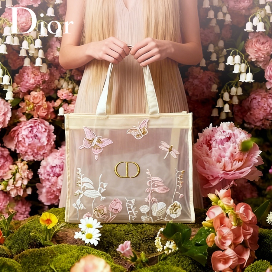 크리스찬 디올 디올의 가방 럭셔리 디자이너 반투명 메쉬 - Luxury Bags Brands 리뷰 및 가격