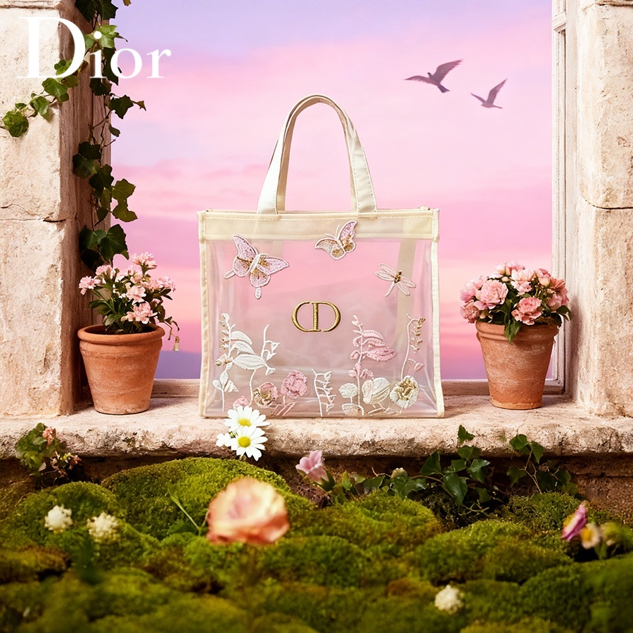 크리스찬 디올 디올의 가방 럭셔리 디자이너 반투명 메쉬 - Luxury Bags Brands 리뷰 및 가격