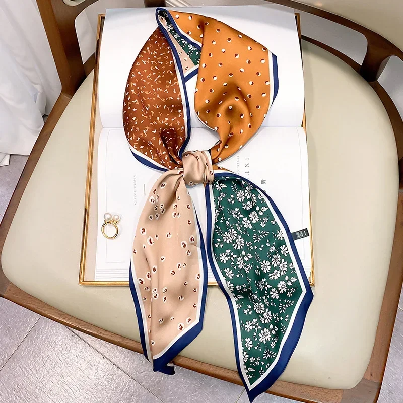 디자인 프린트 스키니 스카프 플래드 말털 헤어밴드 스카 - Luxury Bags Brands 리뷰 및 가격