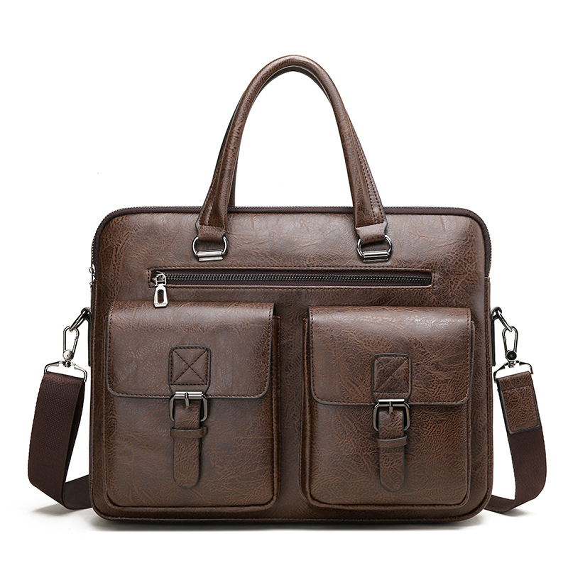 럭셔리 브랜드 남자 비즈니스 서류 가방 PU 가죽 메신 - Luxury Bags Laptop 리뷰 및 가격