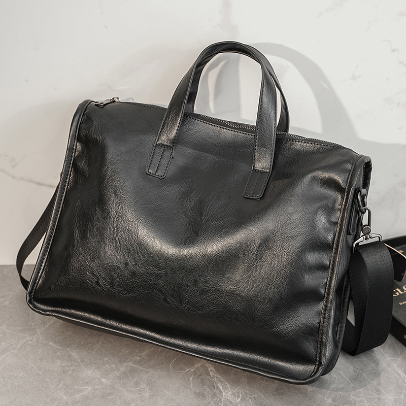 캐주얼 비즈니스 남성용 핸드백 패션 대용량 서류 가방  - Luxury Bags Laptop 리뷰 및 가격