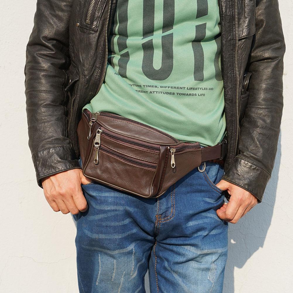허리 팩 PU 가죽 가방 허리 벨트 가방 남성 인조 가 - Luxury Bags Quality 리뷰 및 가격