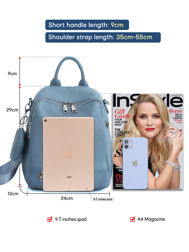 Zency 여성용 정품 가죽 백팩 고품질 학교 가방 여 - Luxury High Quality Bags 리뷰 및 가격