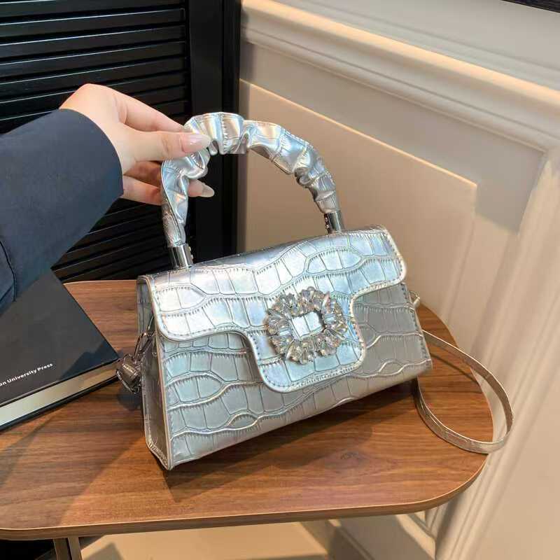 여성 부드러운 가죽 꽃 핸드백 2025 새로운 골드 실 - Luxury Bags Lv 리뷰 및 가격