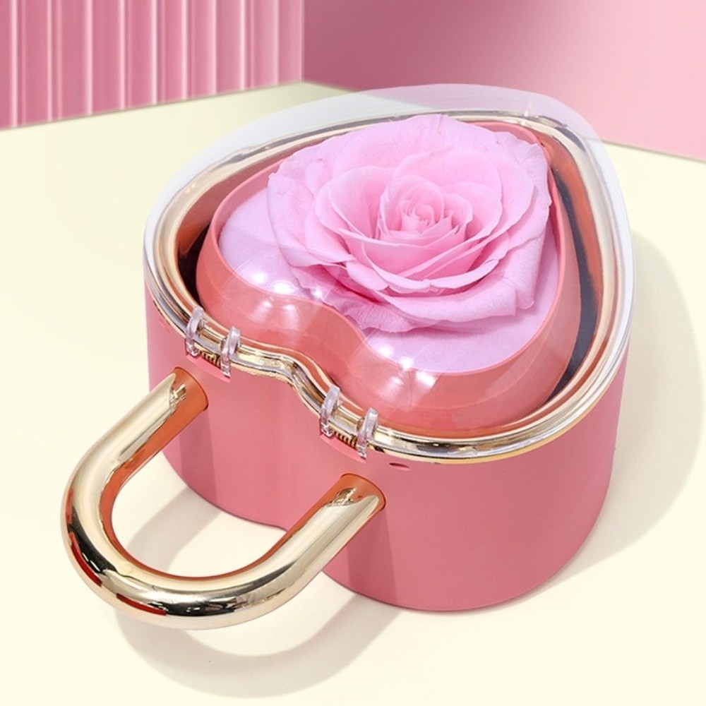 회전 하트 모양 자물쇠 보석함 고급 비누 장미꽃 반지  - Luxury Bags List 리뷰 및 가격