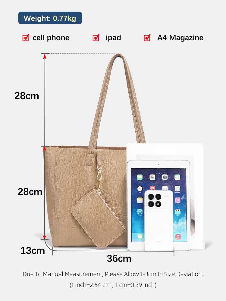 Zency 정품 가죽 대형 토트 백 비치 핸드백 럭셔리 - Luxury Bags Made 리뷰 및 가격