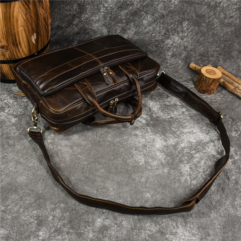 남성용 럭셔리 정품 가죽 핸드백, 여행 서류 가방, 남 - Luxury Bags Laptop 리뷰 및 가격