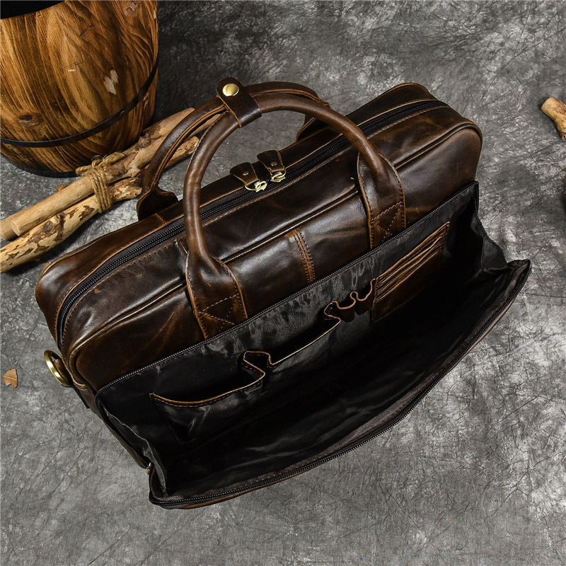 남성용 럭셔리 정품 가죽 핸드백, 여행 서류 가방, 남 - Luxury Bags Laptop 리뷰 및 가격