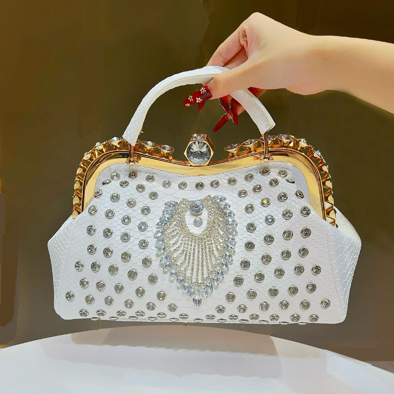 2025 고급 대형 라인스톤 탑핸들 핸드백 신상 패션  - Luxury Bags Lv 리뷰 및 가격