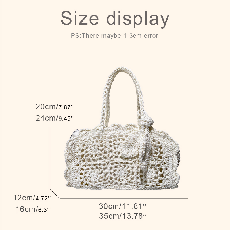 보헤미안 스타일 리틀 투리스모 비치 여성용 중공 토트  - Luxury Bags Made 리뷰 및 가격