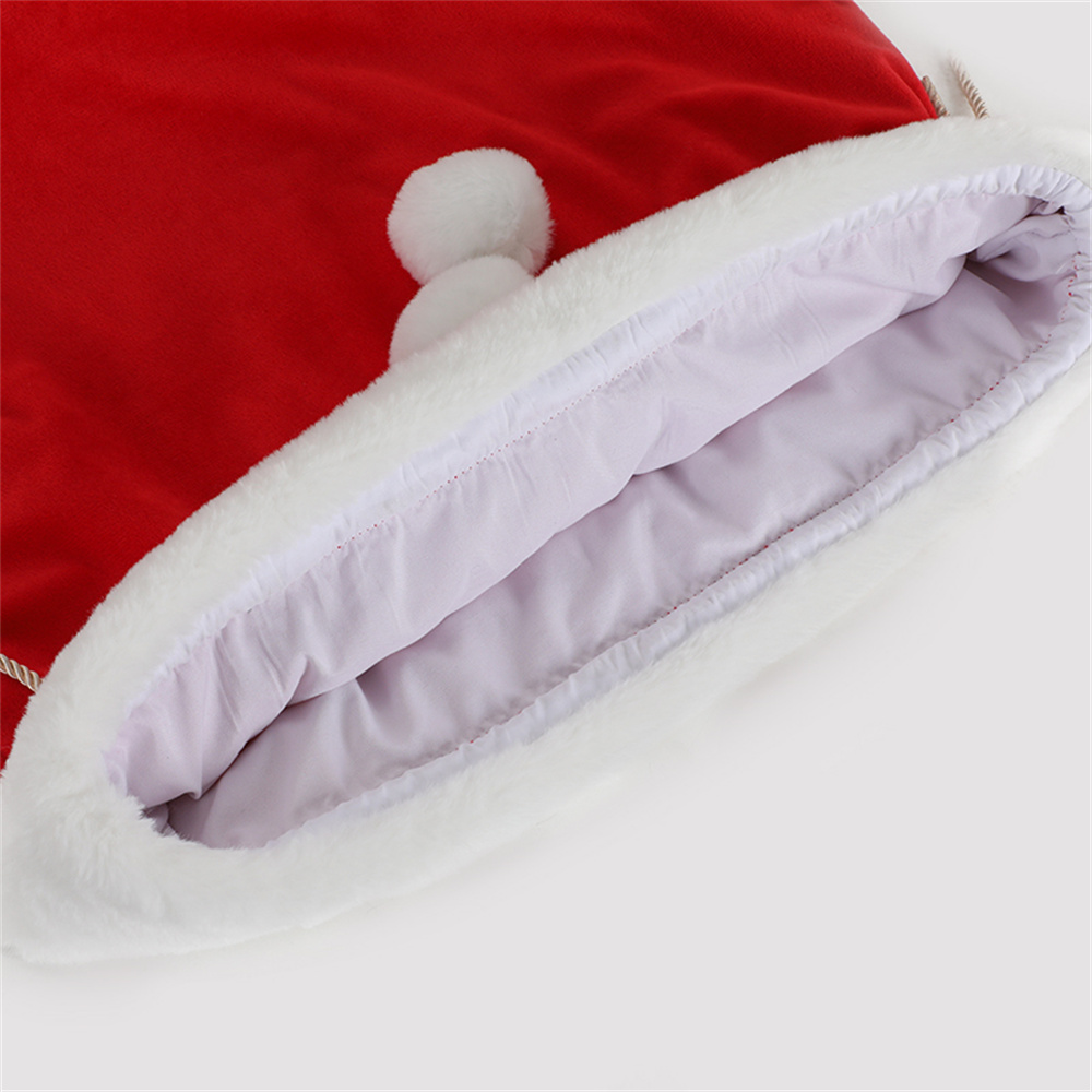 어린이를 위한 폼폼 장식이 있는 고급 크리스마스 선물  - Luxury Xmas Bags 리뷰 및 가격