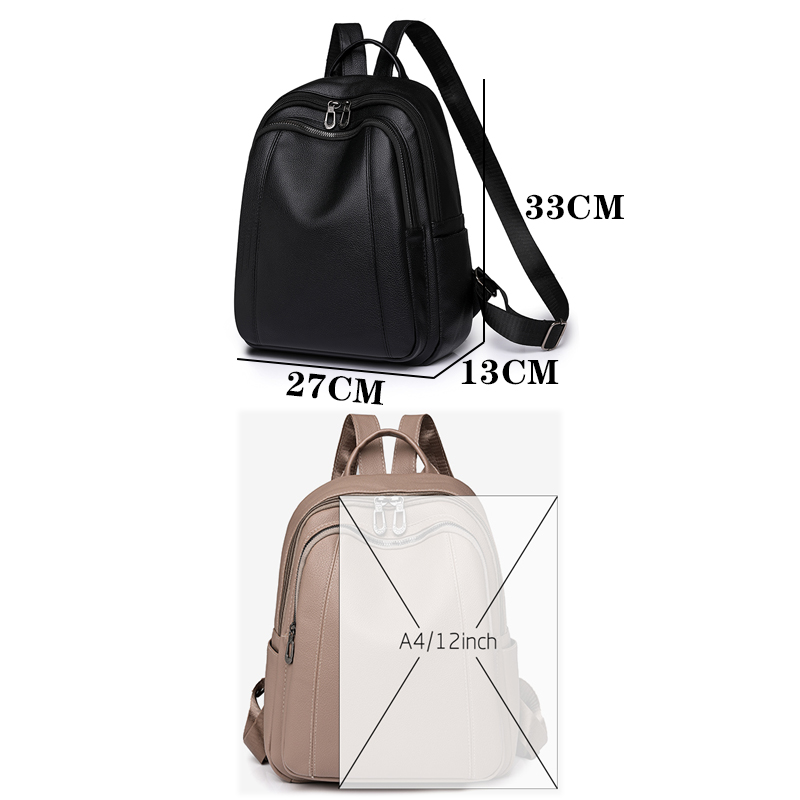 고품질 가죽 배낭 여성 대용량 배낭 지갑 여성 빈티지  - Luxury High Quality Bags 리뷰 및 가격