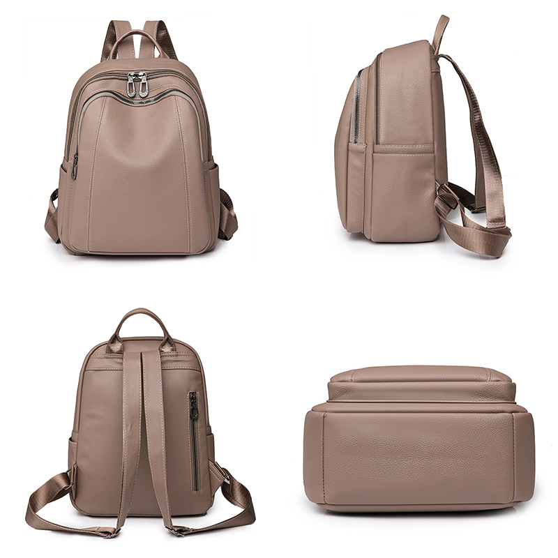 고품질 가죽 배낭 여성 대용량 배낭 지갑 여성 빈티지  - Luxury High Quality Bags 리뷰 및 가격