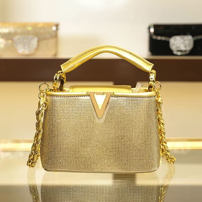 2025 럭셔리 다이아몬드 대용량 여성 핸드백 탑 디자 - Luxury Bags Lv 리뷰 및 가격