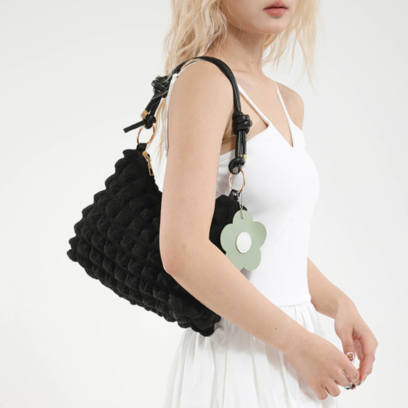 여성용 새 핸드백 한국 단색 도파민 패셔너블 다용도 숄 - Luxury High Quality Bags 리뷰 및 가격