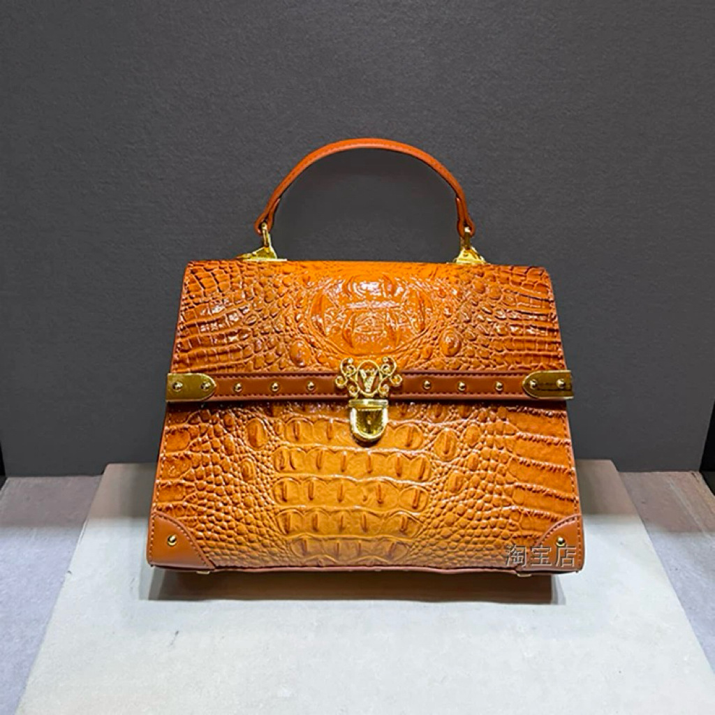 럭셔리 디자이너 브랜드의 새로운 가죽 패션 악어 인쇄  - Luxury Bags Lv 리뷰 및 가격