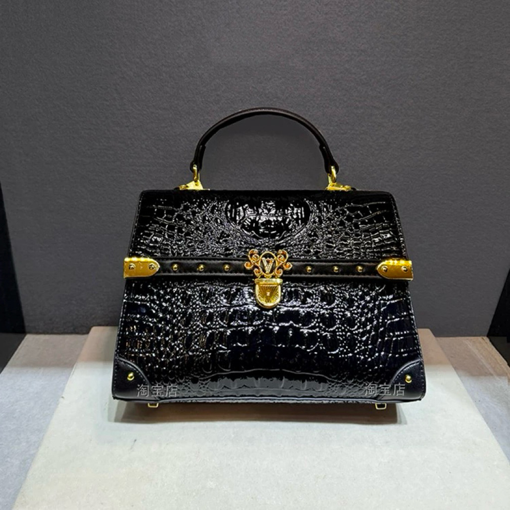 럭셔리 디자이너 브랜드의 새로운 가죽 패션 악어 인쇄  - Luxury Bags Lv 리뷰 및 가격