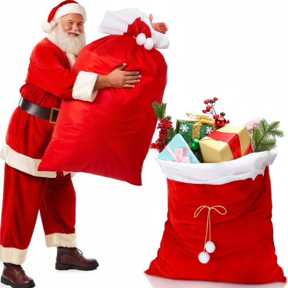 다용도 휴일 장식품 고급 벨벳 산타 선물 가방, 축제  - Luxury Xmas Bags 리뷰 및 가격