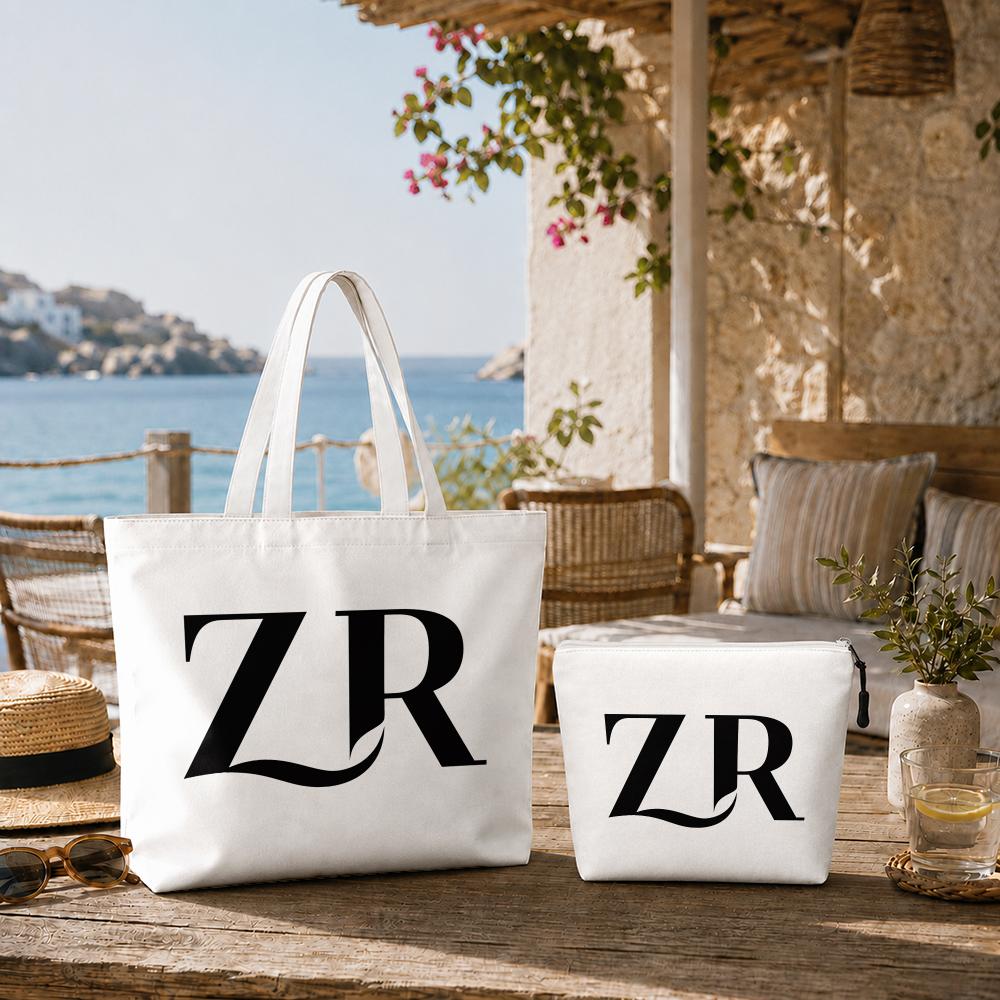럭셔리 Z-ZAraS 수납 가방 2피스 캔버스 토트백  - Luxury Bags Zara 리뷰 및 가격