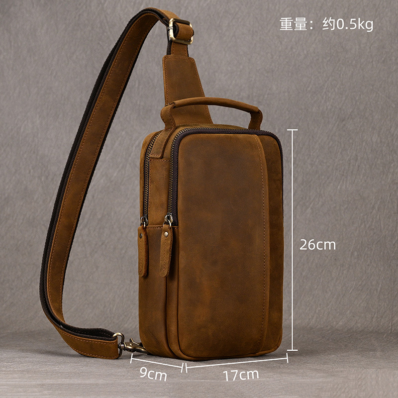 럭셔리 남성 가슴 가방 정품 가죽 크로스 바디 가방 남 - Luxury Bags Sling 리뷰 및 가격