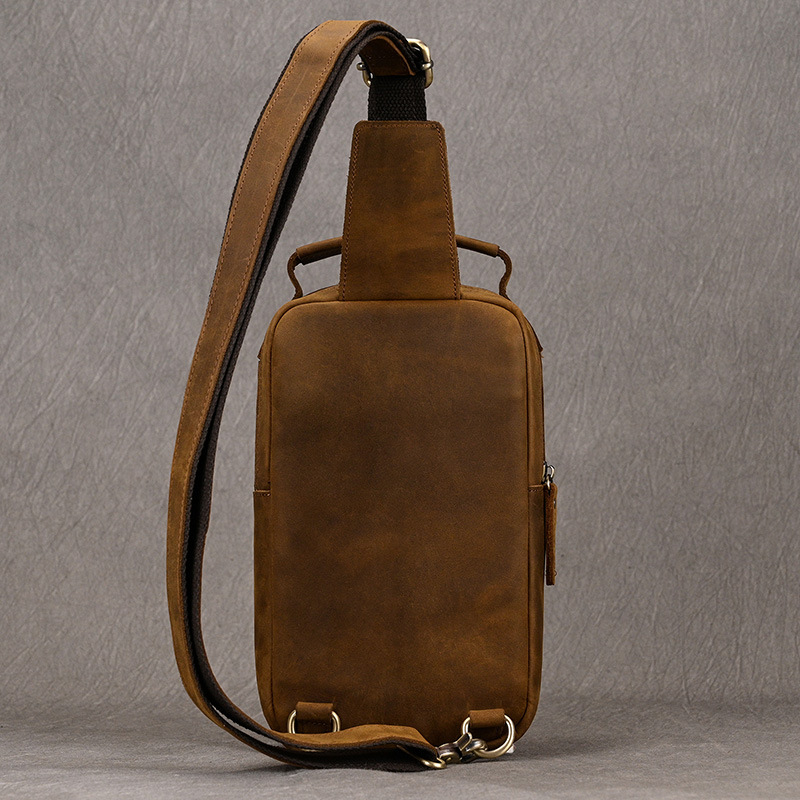 럭셔리 남성 가슴 가방 정품 가죽 크로스 바디 가방 남 - Luxury Bags Sling 리뷰 및 가격