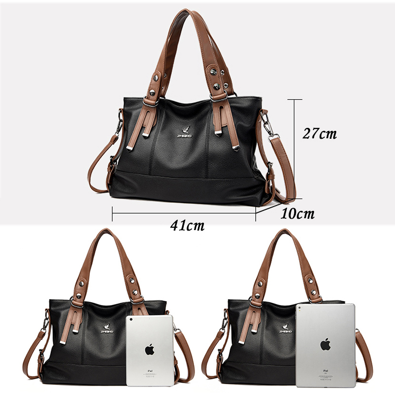 여성용 진짜 브랜드 럭셔리 디자이너 가죽 핸드백, 하이 - Luxury Bags Laptop 리뷰 및 가격