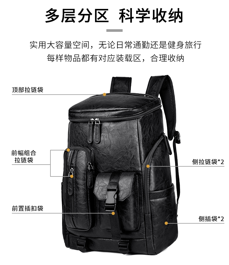 패션 레트로 배낭 남성용 럭셔리 브랜드 배낭 대용량 여 - Luxury Bags Laptop 리뷰 및 가격