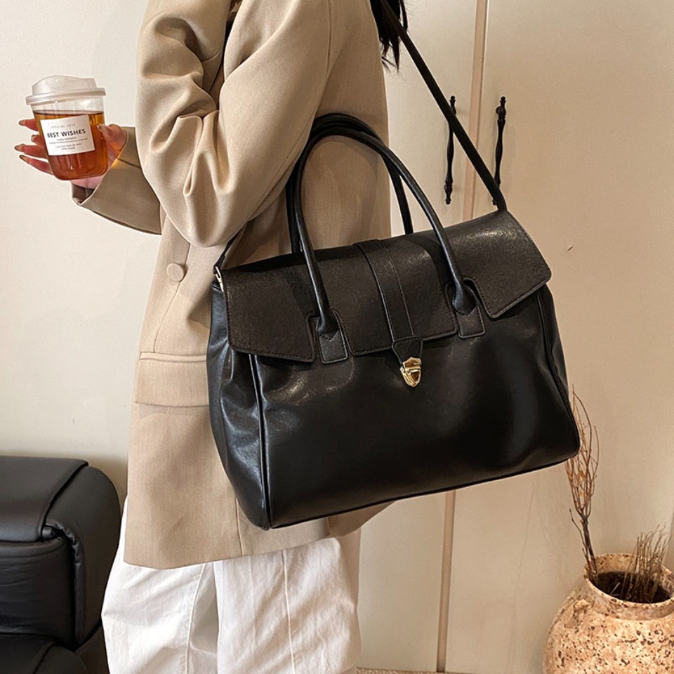 럭셔리 대용량 보스턴 여성 숄더 크로스백 PU 가죽 탑 - Luxury High Quality Bags 리뷰 및 가격