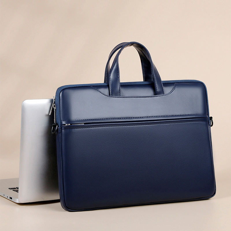 남자를위한 비즈니스 서류 가방 PU 가죽 대용량 Ofi - Luxury Bags Laptop 리뷰 및 가격