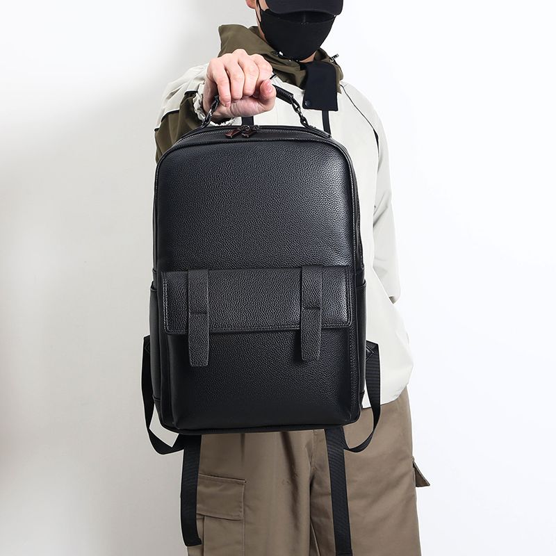 USB 인터페이스가 있는 남성용 고급 가죽 백팩, 다기 - Luxury Bags Laptop 리뷰 및 가격